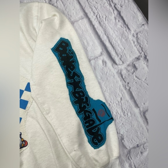 Vtg 1986 Bones Brigade Powell Peralta Rodney Mullen Skeleton Graphic Sweatshirt - Picture 8 of 16